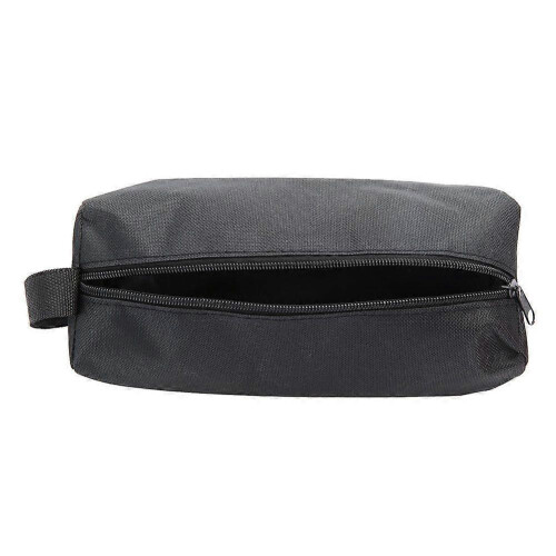 Multifunctional 600D Polyester Tool Bag with Hanging Strap, Black, 1pc 2