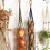 Beige Handmade Mesh Hanging Bag 2-Pack for Onion & Potato Storage 4