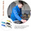 5Pcs Waterproof Multi-Purpose Small Tool Bag Set, Assorted Colors, 24.5x8.5x7cm 4