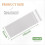 100 Clear 5x10in Resealable Cellophane Bags for Cookie Gift Wrap 2