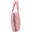 Coral Pink Waterproof Toiletry Bag, Large Wet Dry Separation with Handle 5