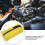 Polyester Tool Bag Zipper Organizer for Wrench Screwdriver, Yellow 4