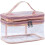 2pcs Fridge Hanging Mesh Storage Bags for Food Sorting & Space Saving, Kitchen Organizer Gadgets 1