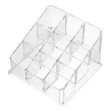 Borsa portautensili arrotolabile Clear9 Slots in tessuto Oxford nero con fibbia e gancio per appenderla.