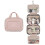 Grey 2-Pack Mesh Bag Dispensers, Hanging Trash Bag Recycling Organizer for Kitchen 1