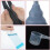 Protein Travel Containers Single Dose Reusable Packets with Funnels & Spoon 4
