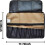 Heavy Duty 600D Polyester 10-Pocket Tool Roll, Khaki Wrench Organizer for Garage 4