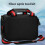 Multicolor FTTH Fiber Optic Tool Kit Bag - Black Storage Case for Power Meter 5