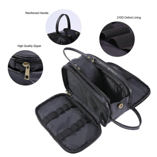 Reise-Kulturbeutel und Make-up-Organizer-Set für Herren 2