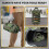 GreenTool Roll-Up Bag, 2 Detachable Pouches, Father's Day Gift for Dad 3