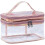 2pcs Fridge Hanging Mesh Storage Bags for Food Sorting & Space Saving, Kitchen Organizer Gadgets 3