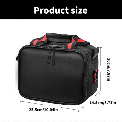 Multicolor FTTH Fiber Optic Tool Kit Bag - Black Storage Case for Power Meter 2