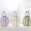 Travel Bag, Large Mesh Toiletry Organizer, Foldable Lightweight Handheld 3