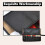 Heavy Duty 600D Polyester 10-Pocket Tool Roll, Khaki Wrench Organizer for Garage 2