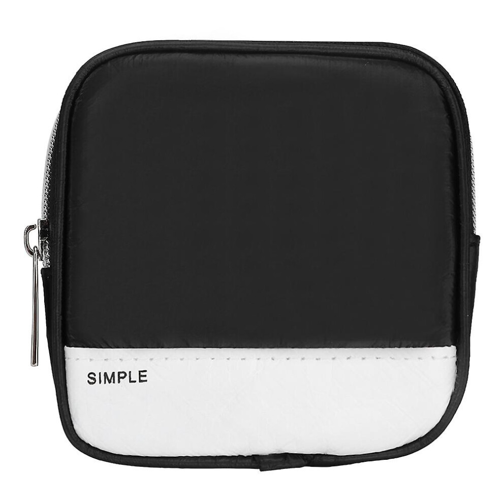 Transparent PU Double-Layer Cosmetic Bag: Waterproof, Large Travel Toiletry Case
