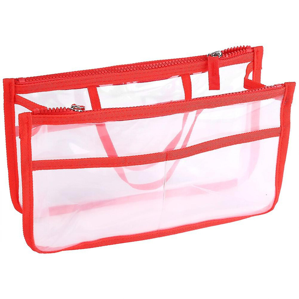 Large Capacity Rotating Cosmetic Storage Box, White, Adjustable Makeup Organizer