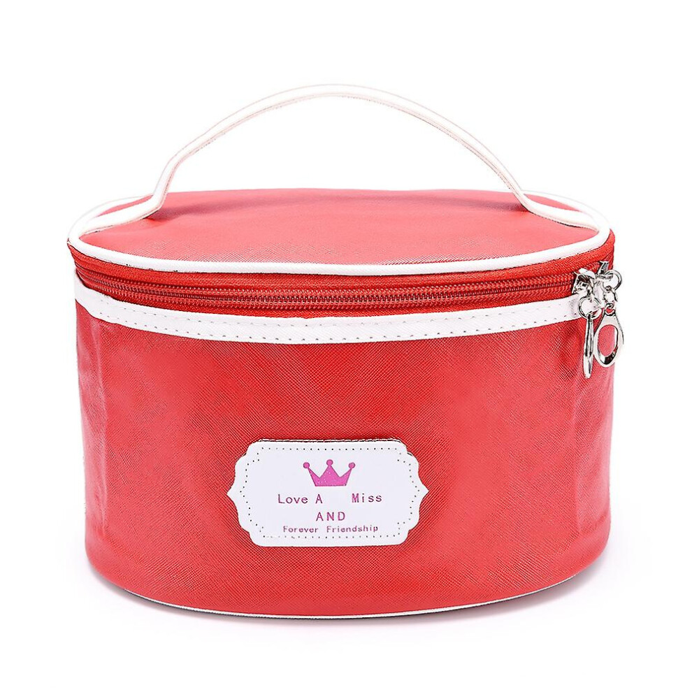 Velvet Drawstring Makeup Bag - Travel Cosmetic Pouch, Toiletry Organizer for Women (1 Pack)