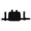 Black PU Leather Multi-Slot Pen & Glasses Organizer Case 2
