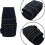 Black Tripod Storage Pouch 25.5x12.5x3cm, Organizer Protector for Equipment 4