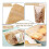 150 Pcs Brown Kraft Stand Up Pouches, 3 Sizes, Clear Window 2