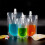 200ml 50pcs Clear Leak-Proof Stand-Up Spout Pouches for Drinks 4