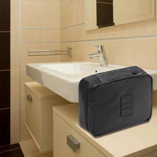 Brown Wear-Resistant Tool Bag, Multi-Function Work Organizer for Electricians & Carpenters 2