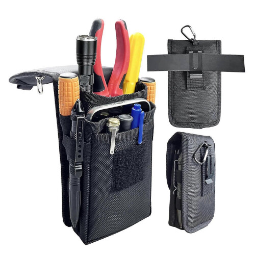 Multicolor Tool Carrier, Quick-Release Clip, Secure Attachments & Organizer Bag 1