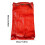 Red Mesh Onion Bag 11.81x23.62", Reusable Drawstring Net for Potatoes, Citrus 2