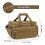 Brown Wear-Resistant Tool Bag, Multi-Function Work Organizer for Electricians & Carpenters 2