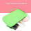 Waterproof Soft High Capacity Oilproof Zipper Oblong Makeup Bag 5