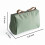 Black Foldable Cosmetic Brush Travel Case, Multi-Function Makeup Pouch Organizer 5