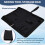 Black Piano Canvas Tote Bag, Tuning Tools Case, Portable Storage Box 4