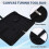 Black Piano Canvas Tote Bag, Tuning Tools Case, Portable Storage Box 5