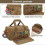 Brown Wear-Resistant Tool Bag, Multi-Function Work Organizer for Electricians & Carpenters 5