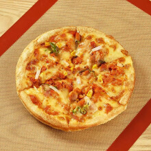 (Red-1PCS) Baking Mat Silicone Leakproof Cookie Tray Non stick Baking Basket Heat Resistant Oven Liner Home Kitchen Tools Baking Mat