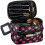 Cosmetic Bag Double Layer Dot Pattern Portable Waterproof Durable Makeup Case 4