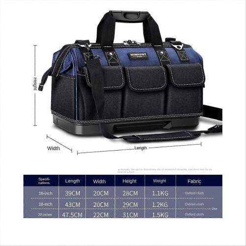 Hairdressing & Gardening Tool Bag with Scissors Holder, Durable Organizer 2
