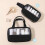 Trousse à outils robuste en polyester 600D à 10 poches, kaki, pour garage 4