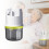 Portable Electric Suction Device, Handheld Compact Suction Unit with 200ml Collection Bottle, Adjustable White 2