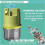 Portable Electric Suction Device, Handheld Compact Suction Unit with 200ml Collection Bottle, Adjustable Green 4
