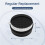 4 Pack -H132 Replacement Filter Compatible for LEVOIT -H132 Replacement Filter, 3 in 1 -H132 Air Filter 9