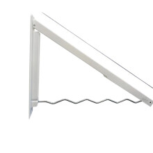 Modern Wall Mounted Hanging Rod With Abs Material For Dorms And Bathroom Use