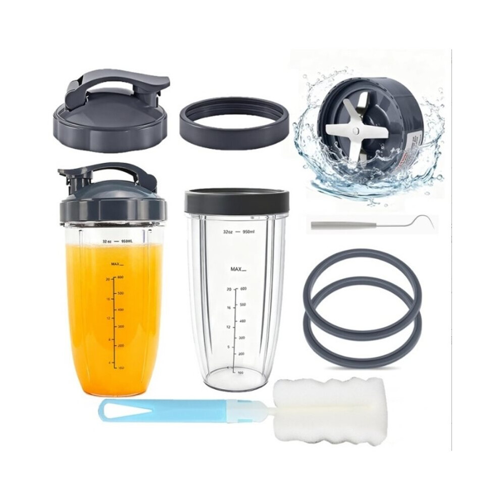 Blender Cups Replacement Parts For Nutribullet Blender 600W And Pro 900W Replacement Cups & Blade Set 4711551030007