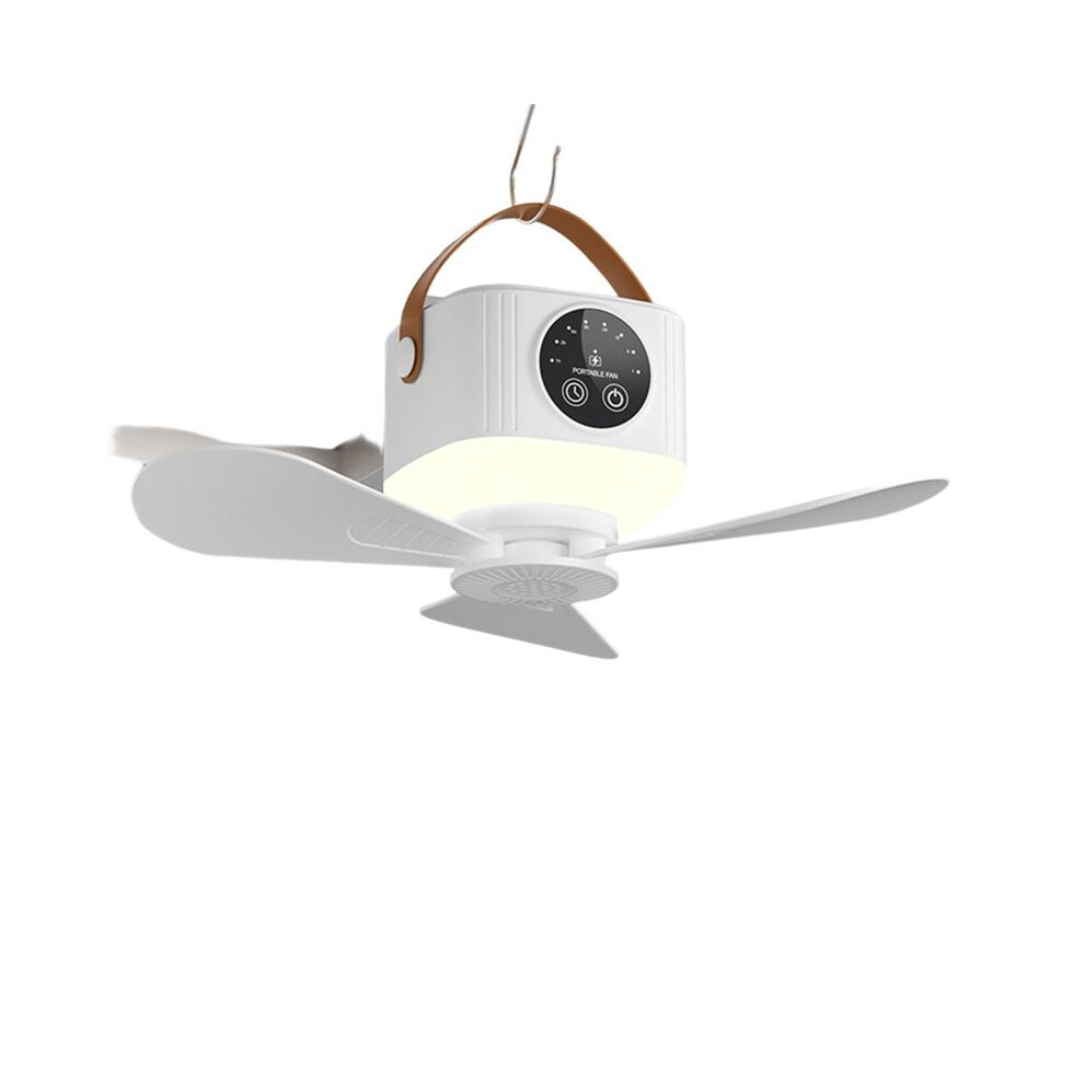 Portable Rechargeable Ceiling Fan 7200Mah,Wireless Usb Hanging Fan For Student Dorm Bed Outdoor Camping 4713096793362