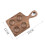 Wood Egg Holder Egg Organizer Rack Stackable Wooden Egg Storage Tray Wooden Egg Tray for Kitchen Restaurant Fridge 6