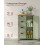 Bathroom Storage Unit - Wood - White - 4 Drawers and 1 Wardrobe Compartment 3