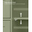 Bathroom Storage Unit - Wood - White - 4 Drawers and 1 Wardrobe Compartment 4