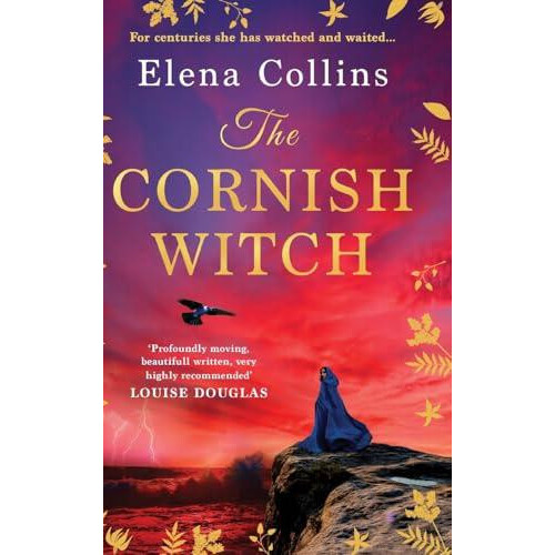 The Cornish Witch by Elena Collins Hardcover Book
