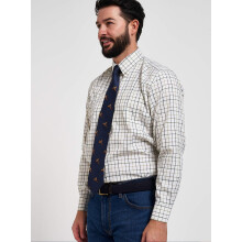 JACK PYKE Countryman Tie Pheasant Navy