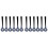12 Pack Side Brushes Compatible with  Iq Robot R101Ae,Rv1001Ae,Rv1000 Vacuums,Sweeping Robot Accessories 1